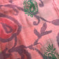 Peachish Pink Pochampally Soft Silk Saree