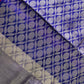 Grey Pochampally Soft Silk Saree