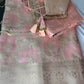 Pastel Pink Soft Silk Koyem Border Saree