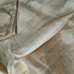 Creamish beigh Soft Silk Koyem Border Saree