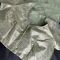 Pastel Green Soft Silk Koyem Border Saree