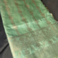 Pastel Green Soft Silk Koyem Border Saree