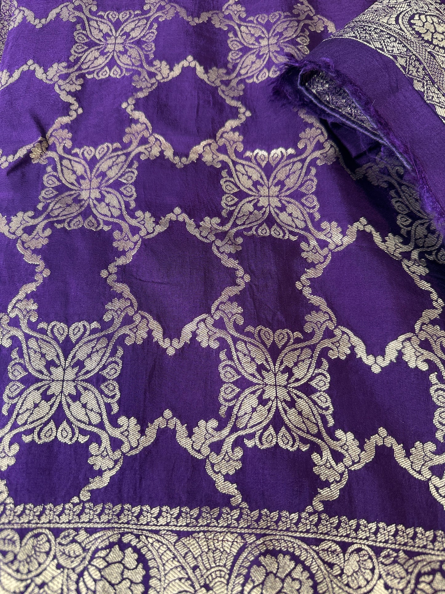 Mashru Banarsee Silk Saree