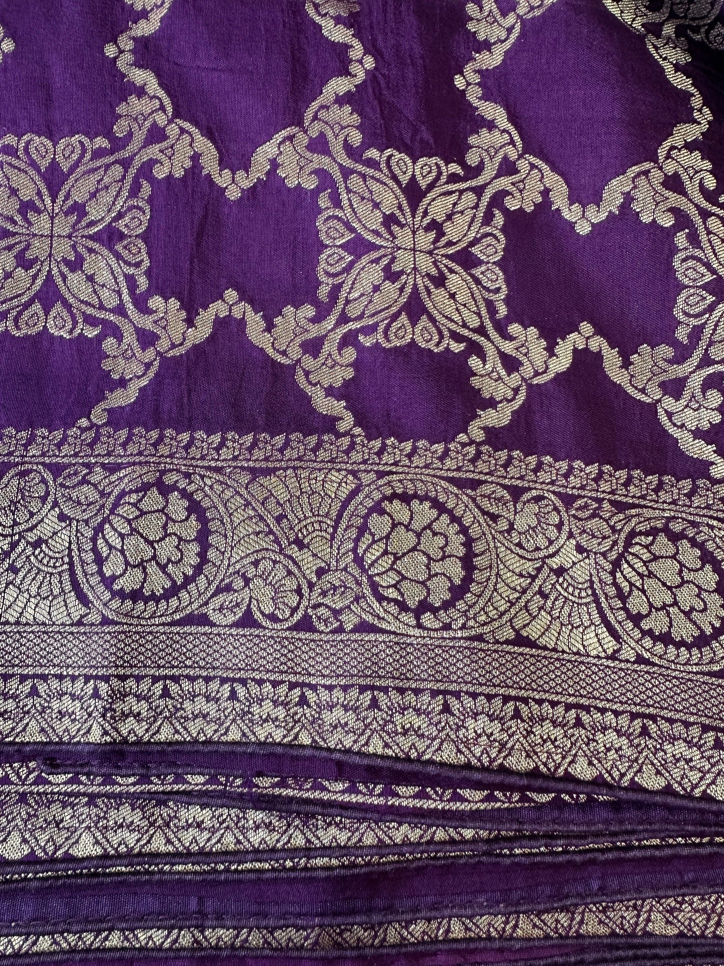 Mashru Banarsee Silk Saree