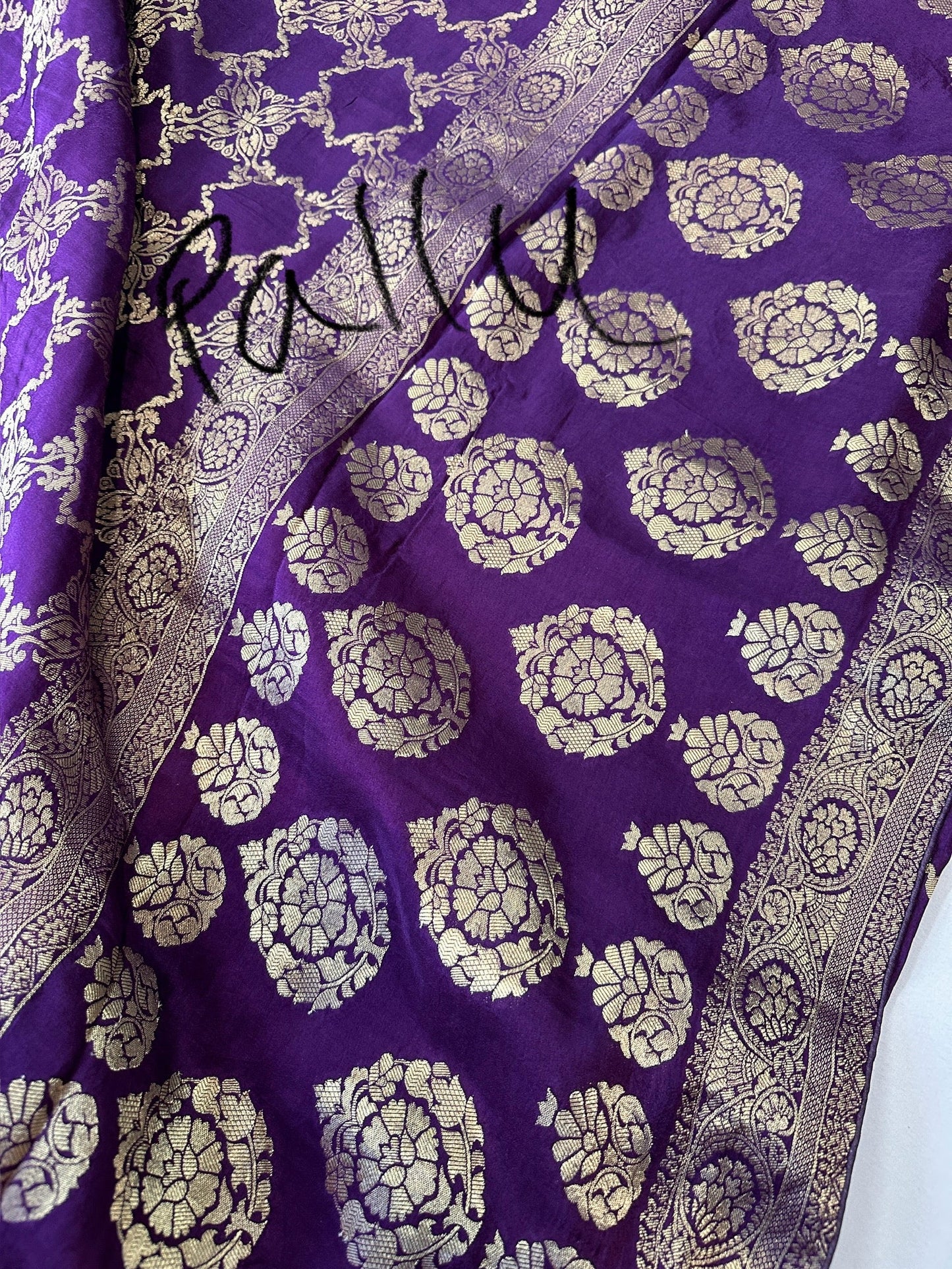 Mashru Banarsee Silk Saree