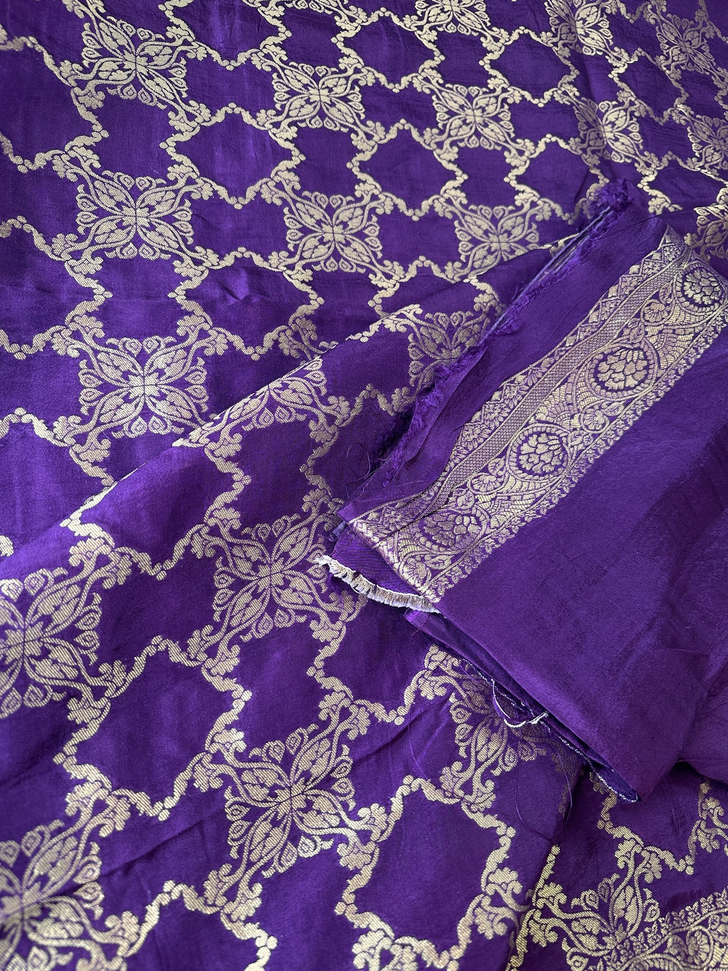 Mashru Banarsee Silk Saree