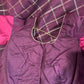 Purple Soft Sico Checks with Pochampally Border Casual Wear Saree