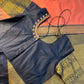 Peach Black Pattu Gadwal Saree
