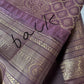 Lilalac Brown Pattu Gadwal Saree