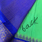 Green Blue Pattu Gadwal Saree