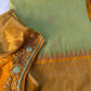 Green Mustard Pattu Gadwal Saree