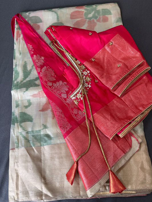 Pochampally Butta Uppada Saree