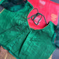 Pure Venkatgiri Silk Pink and Green Saree