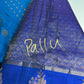 Blue Pure Kanchi Silk Light Weight Saree