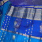 Blue Pure Kanchi Silk Light Weight Saree