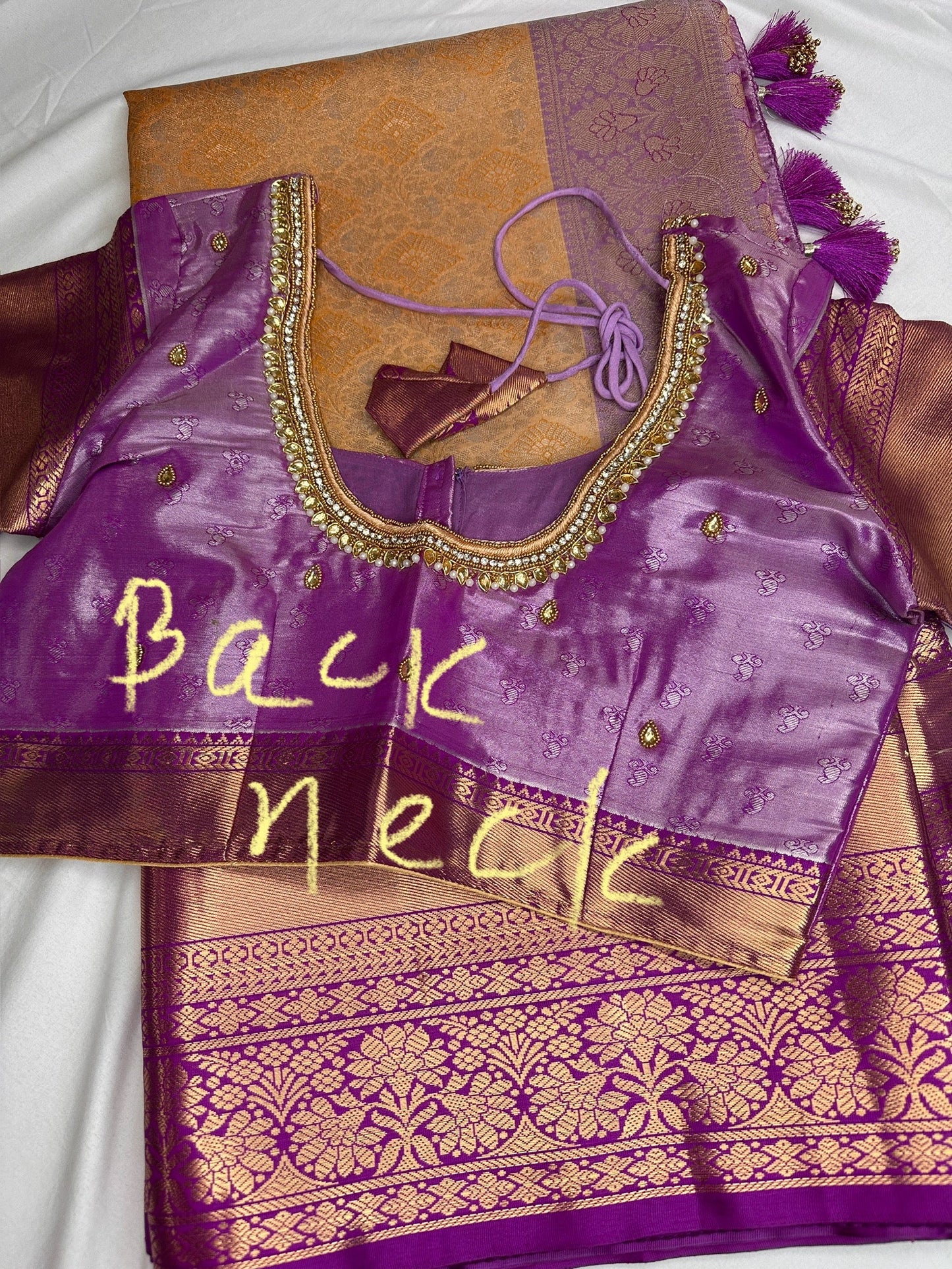 Kanchi Brocade Silk Pattu Gadwal Saree