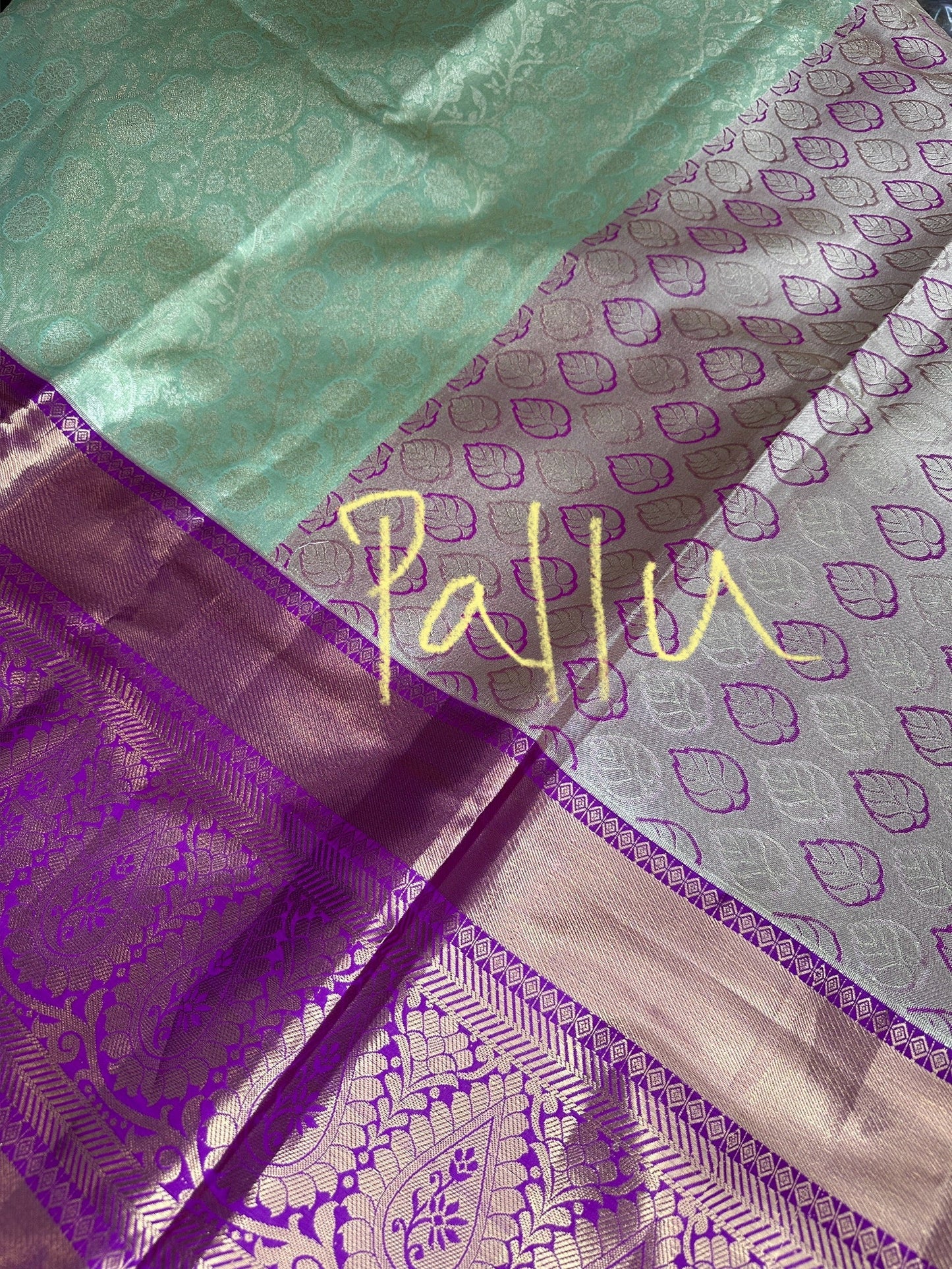 Kanchi Brocade Silk Pattu Gadwal Saree