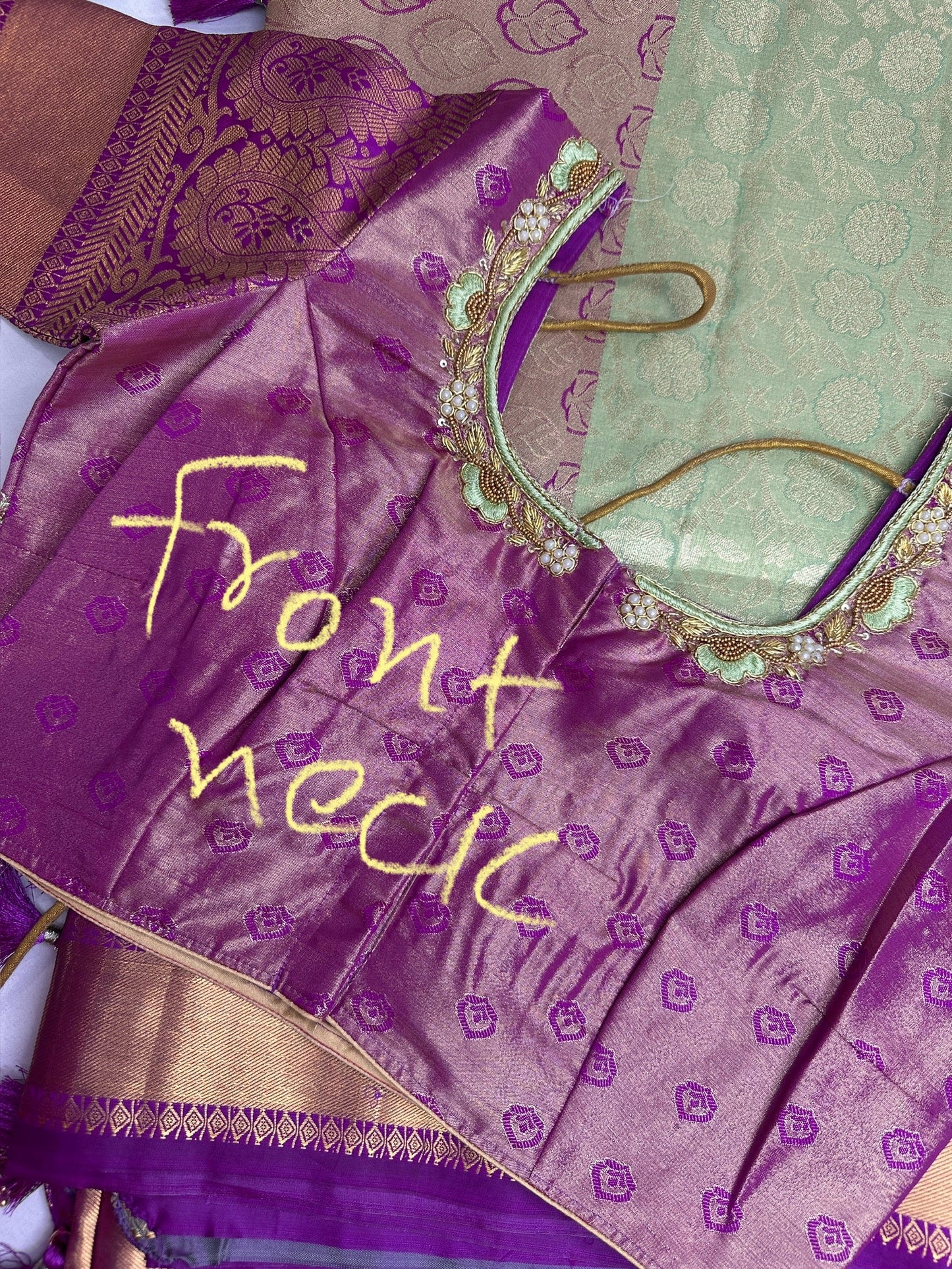 Kanchi Brocade Silk Pattu Gadwal Saree