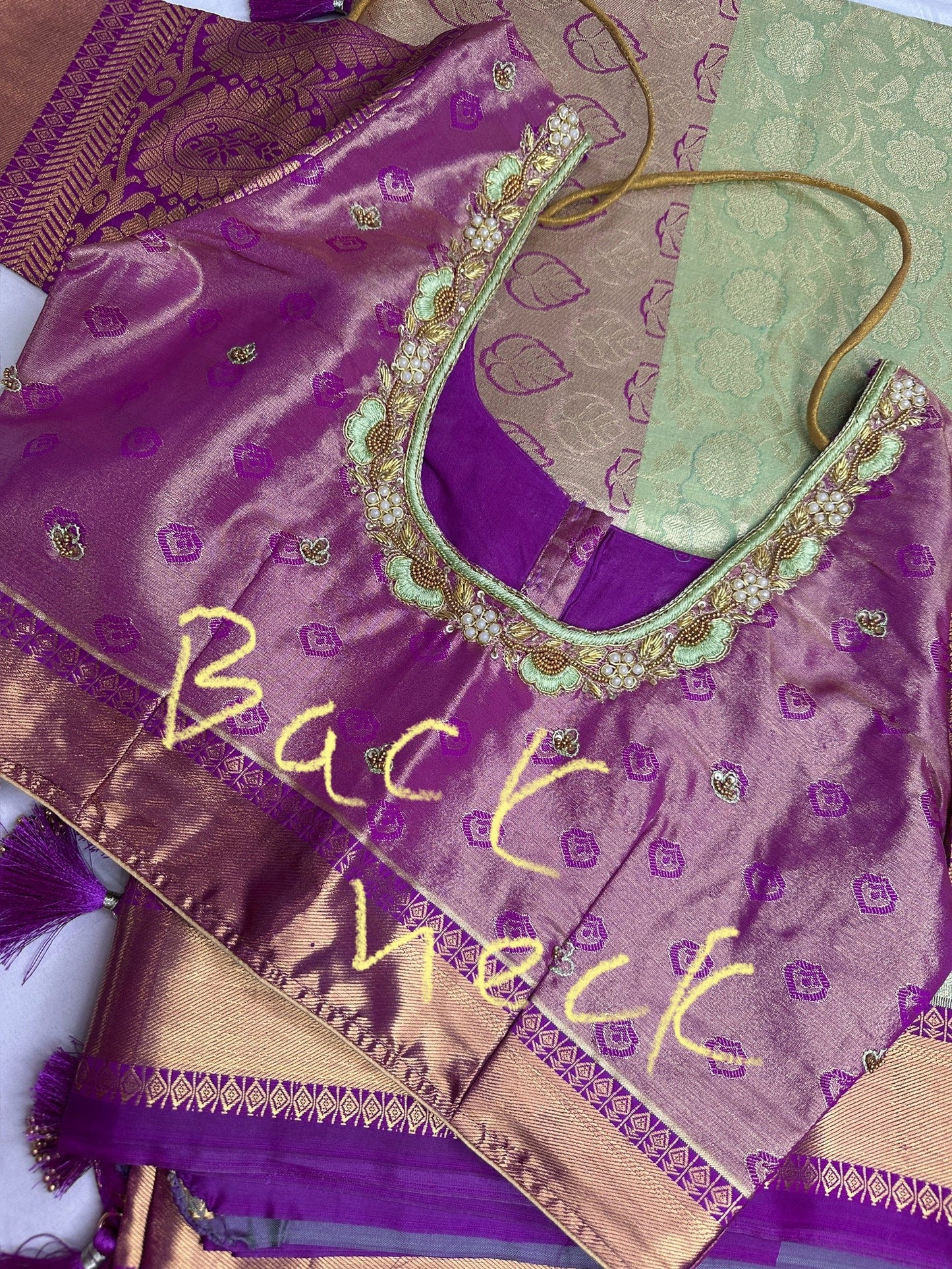 Kanchi Brocade Silk Pattu Gadwal Saree