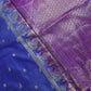 Semi Gadwal Silk Palki Border  Silk Saree
