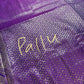 Semi Gadwal Silk Palki Border  Silk Saree
