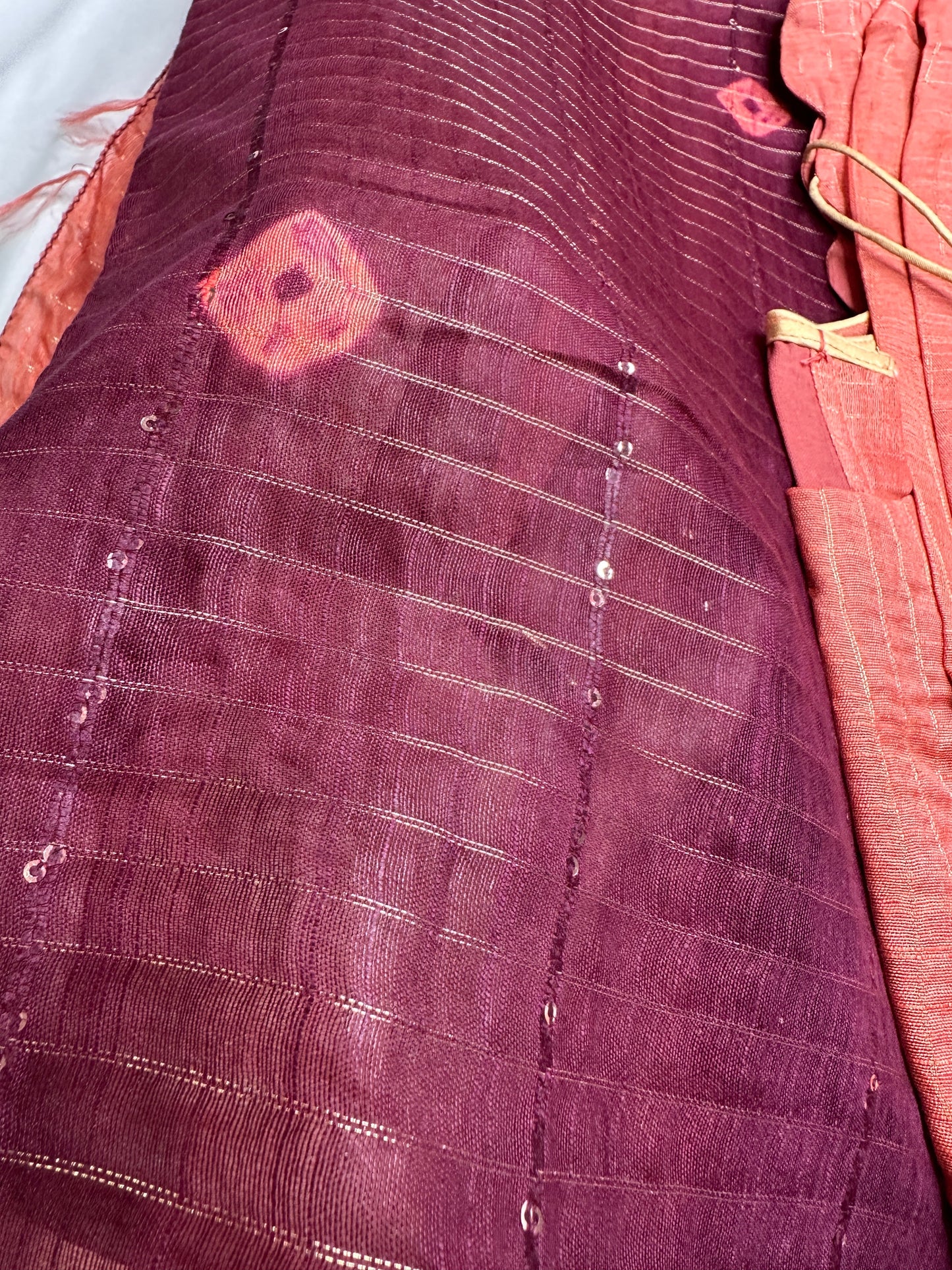 Bhagalpuri Silk Bandhani Print Saree