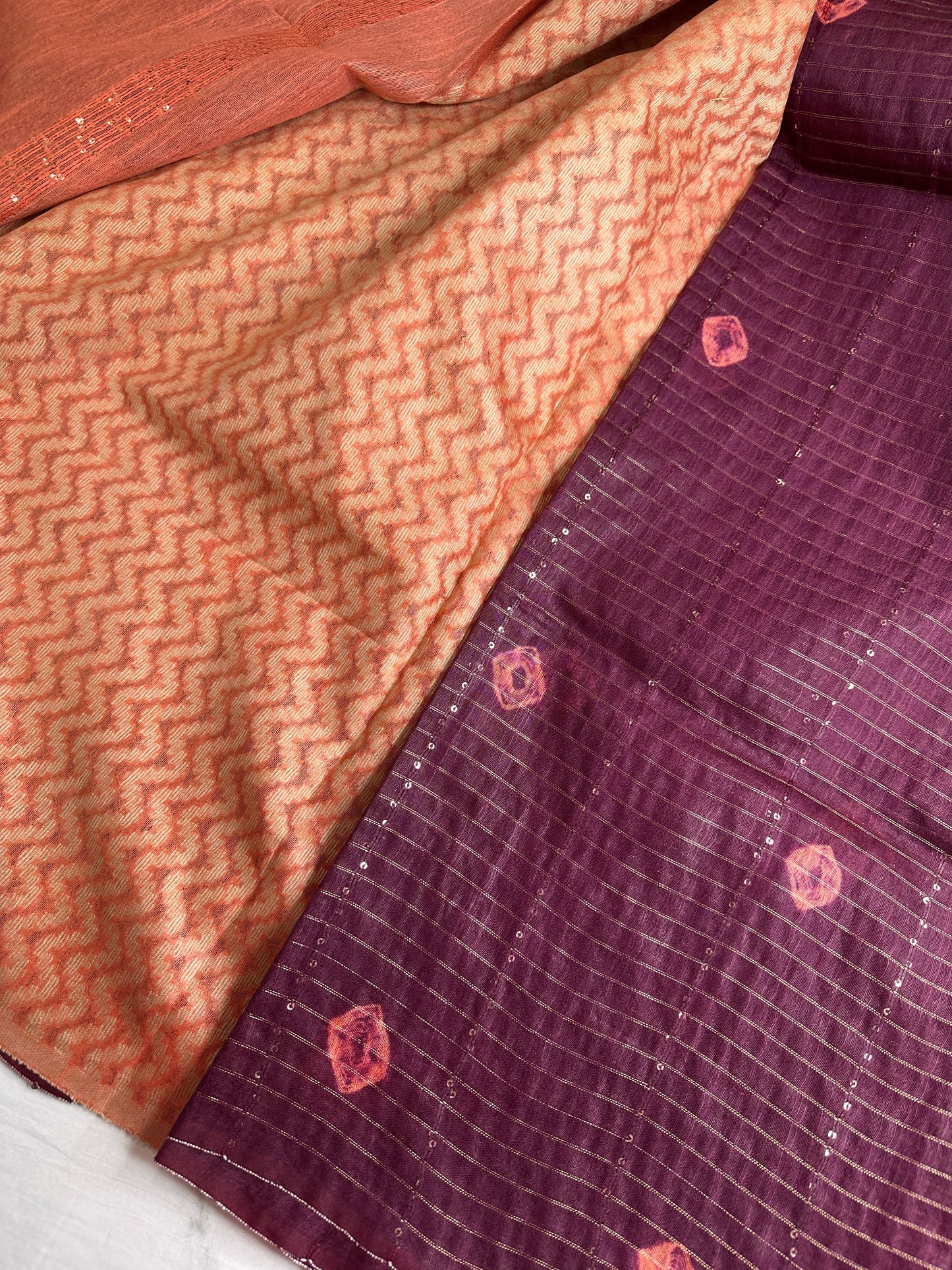 Bhagalpuri Silk Bandhani Print Saree