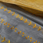 Bhagalpuri  Yellow Cotton Silk Saree