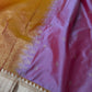 Semi Gadwal Silk Palki Border  Silk Saree