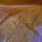 Semi Gadwal Silk Palki Border  Silk Saree