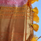 Semi Gadwal Silk Palki Border  Silk Saree