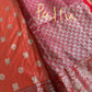 Semi Gadwal Silk Palki Border  Silk Saree