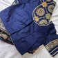Blue Banarsi Silk Saree
