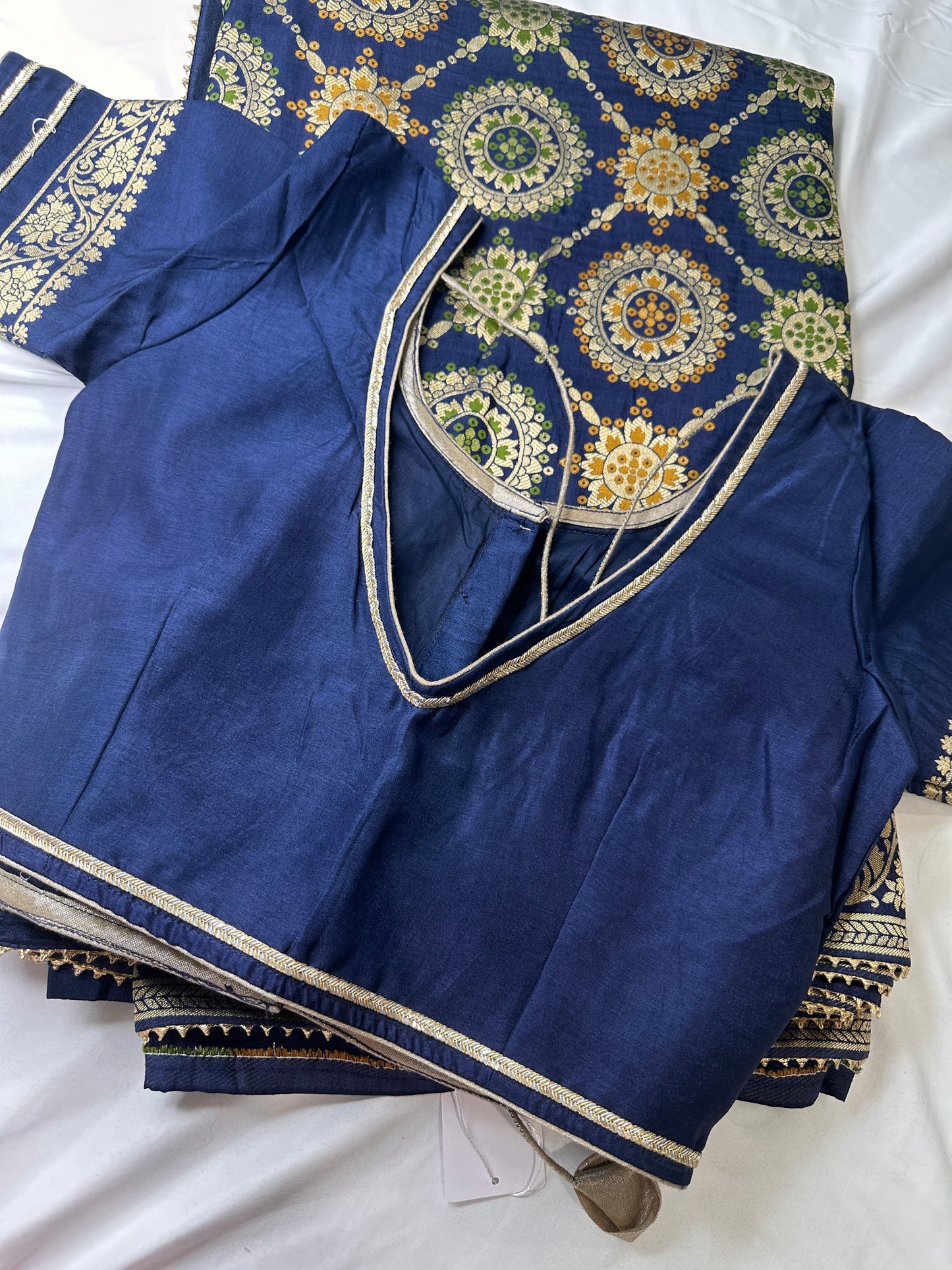 Blue Banarsi Silk Saree