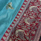 Blue Banarsi Silk Saree