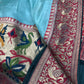 Blue Banarsi Silk Saree