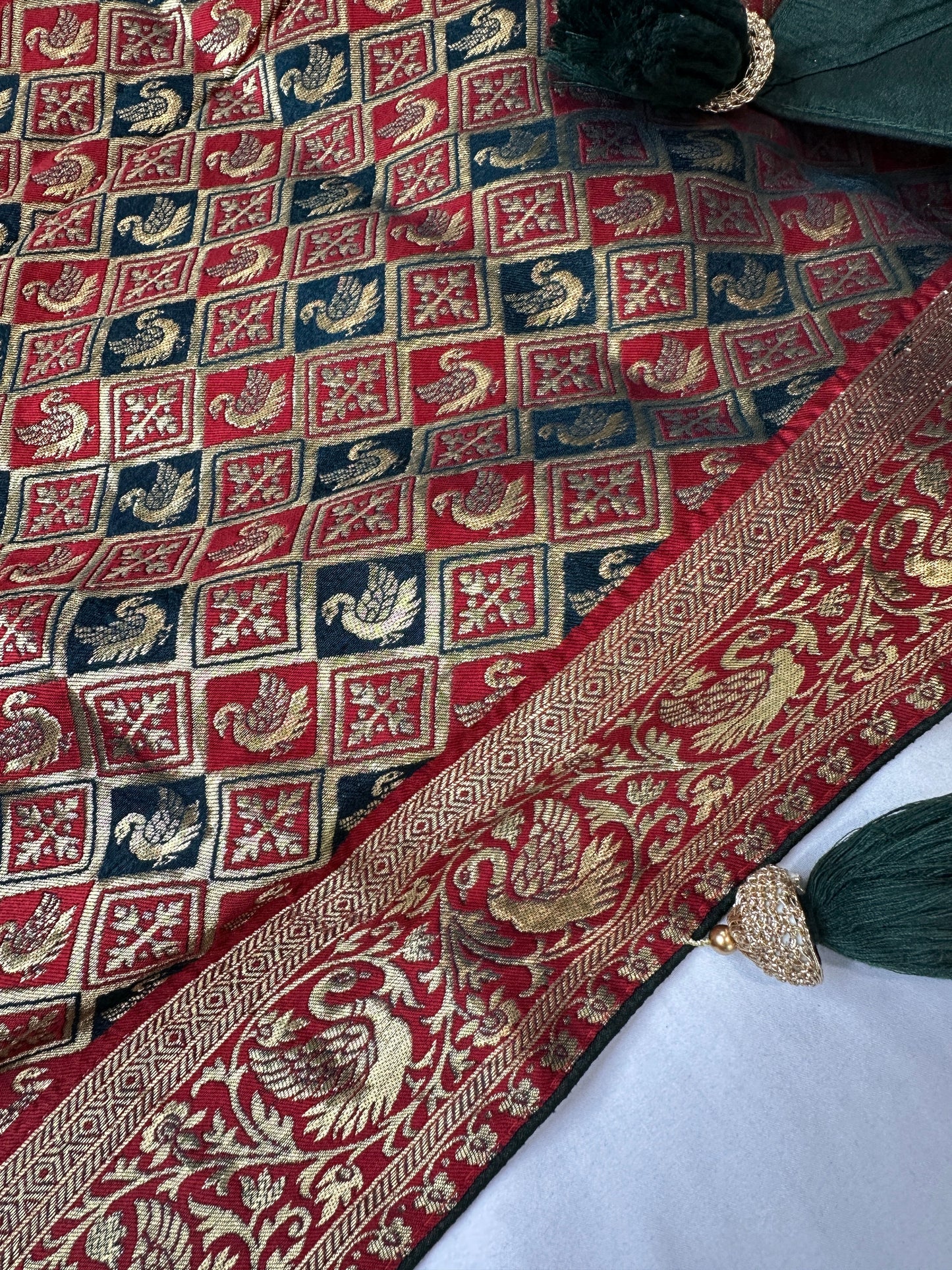 Blue Banarsi Silk Saree