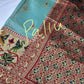 Blue Banarsi Silk Saree