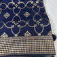 Blue Banarsi Silk Saree