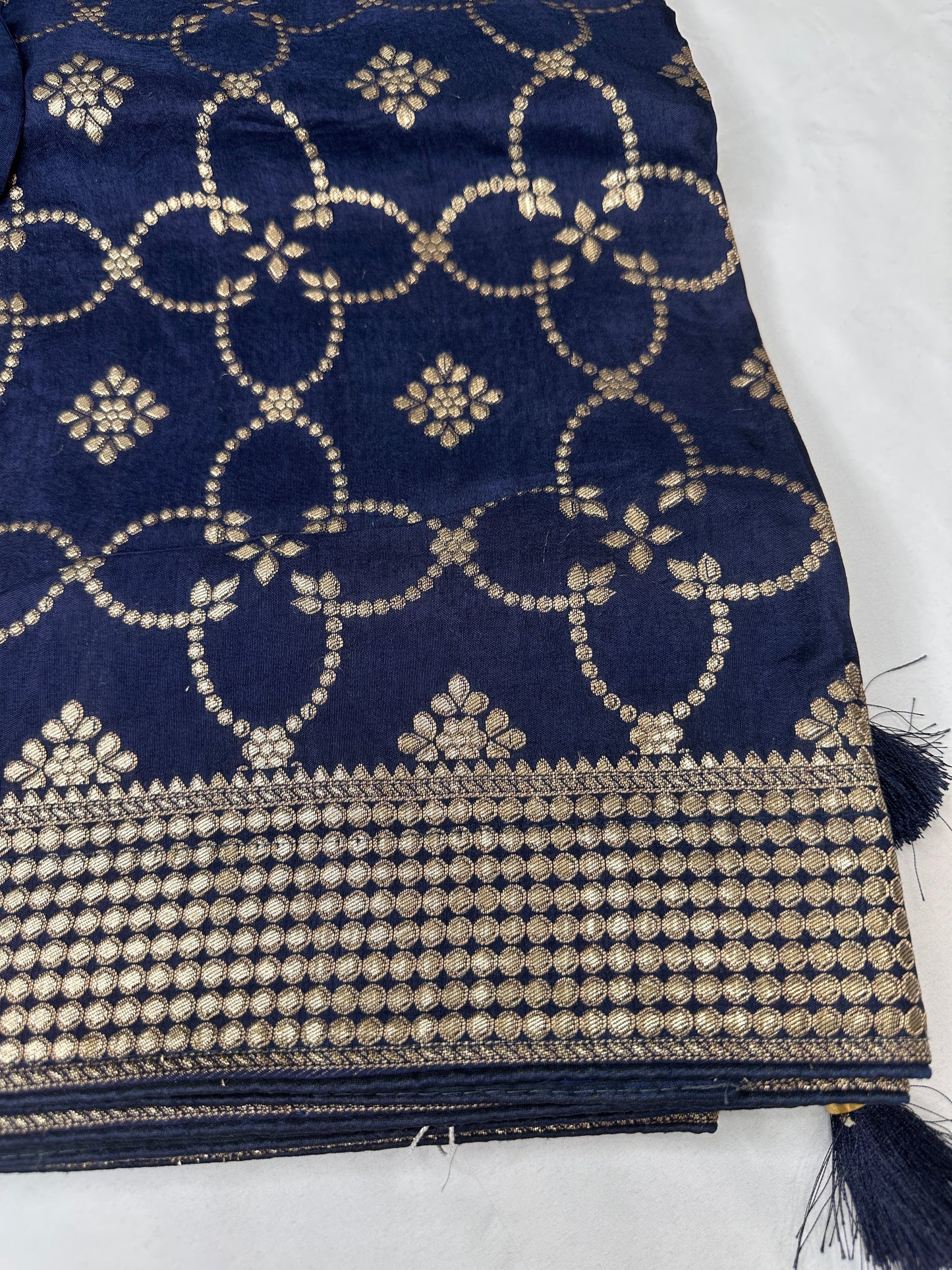 Blue Banarsi Silk Saree