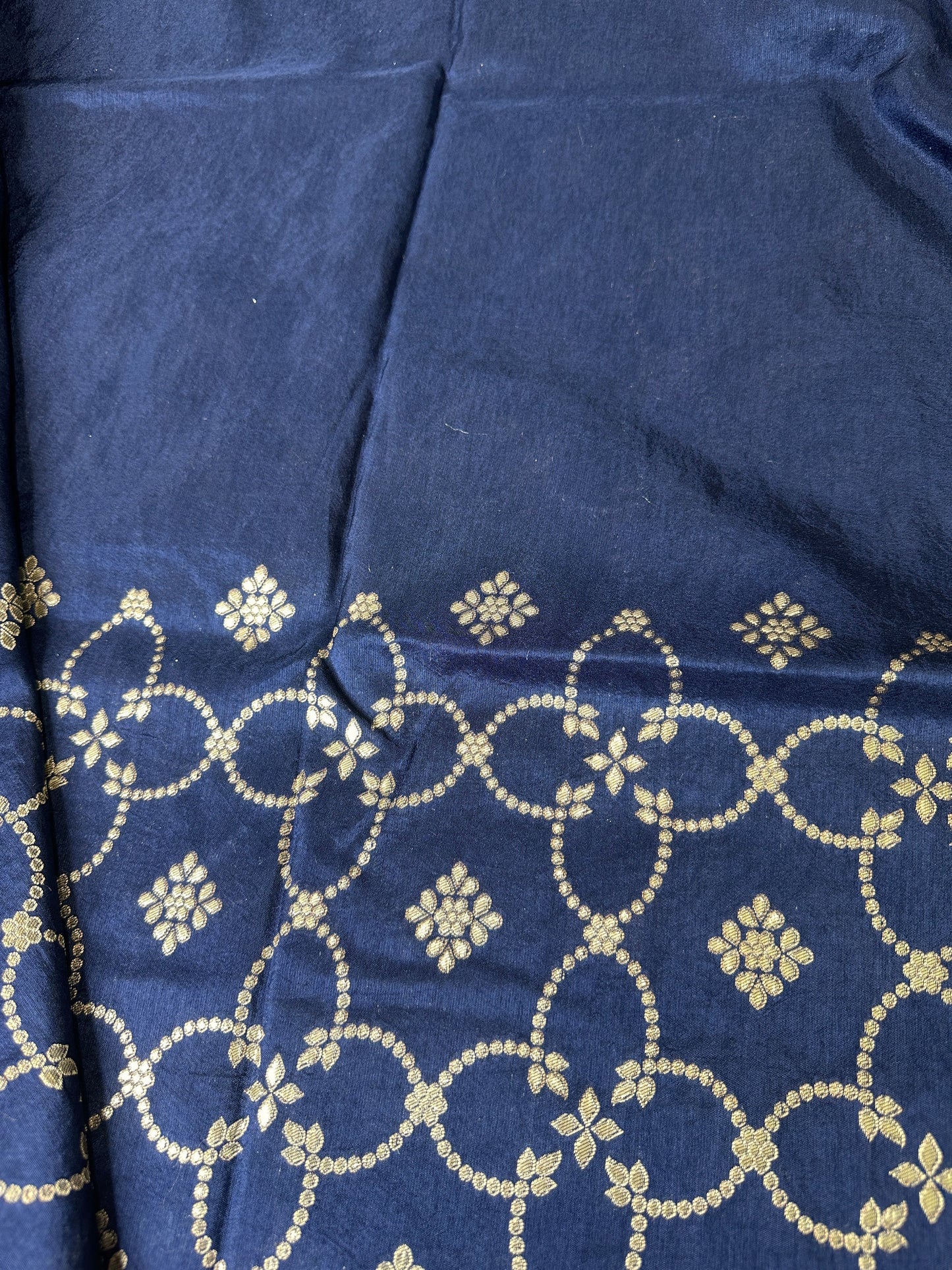 Blue Banarsi Silk Saree