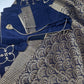 Blue Banarsi Silk Saree