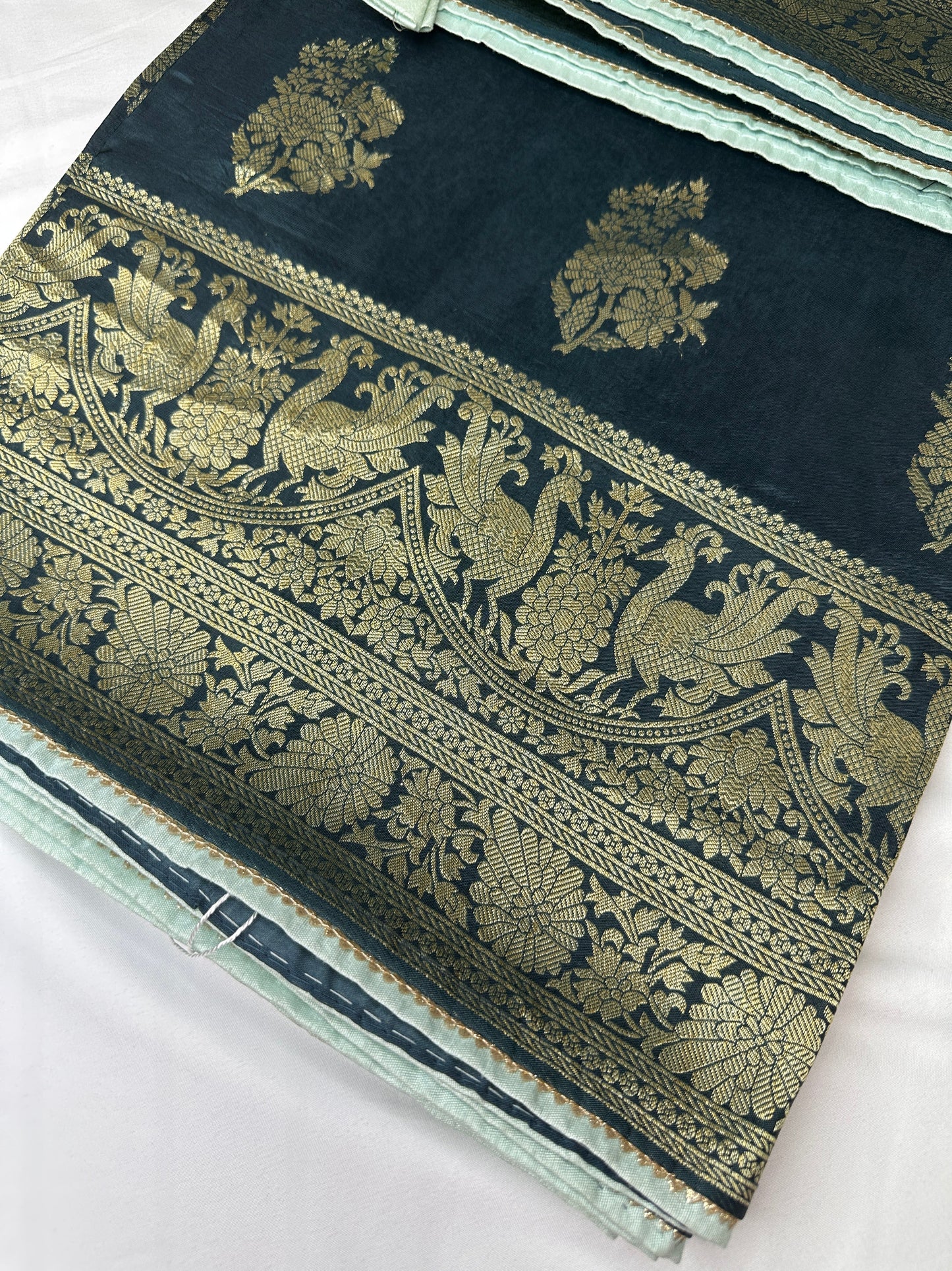 Blue Banarsi Silk Saree