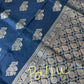 Blue Banarsi Silk Saree