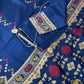 Blue Banarsi Silk Saree