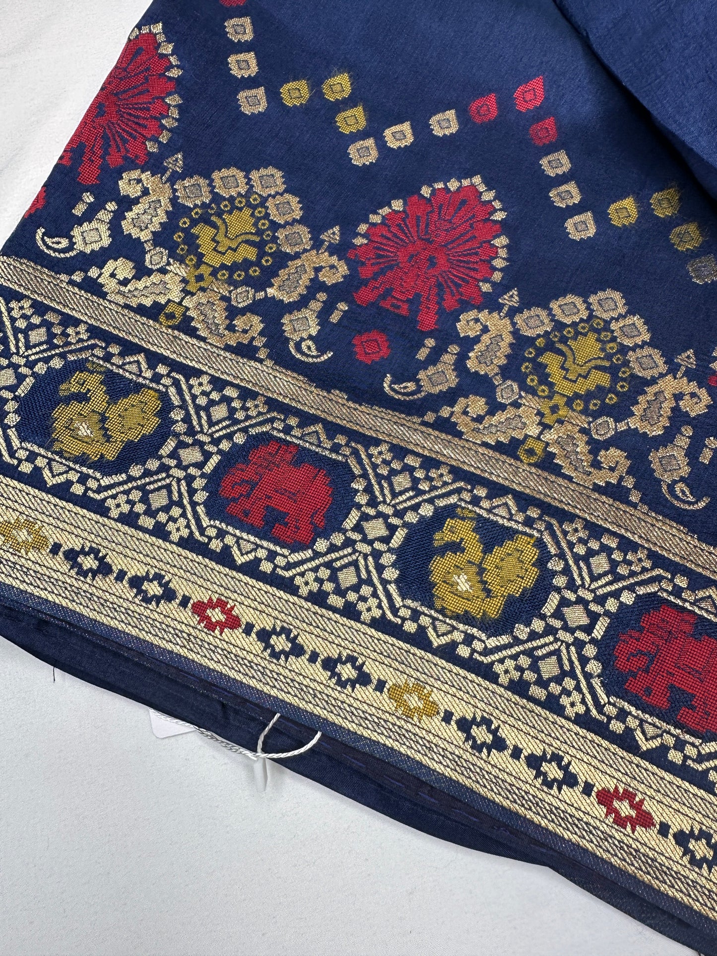 Blue Banarsi Silk Saree