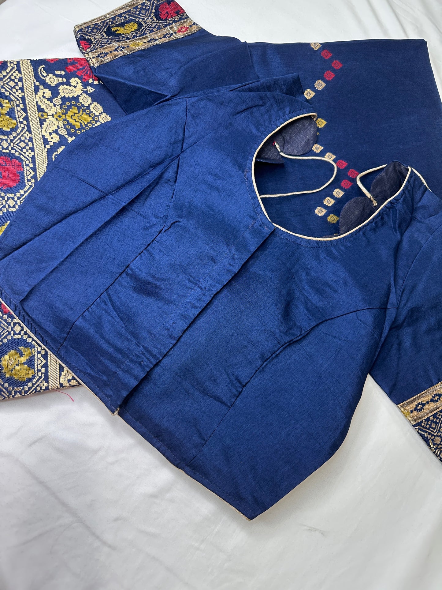 Blue Banarsi Silk Saree