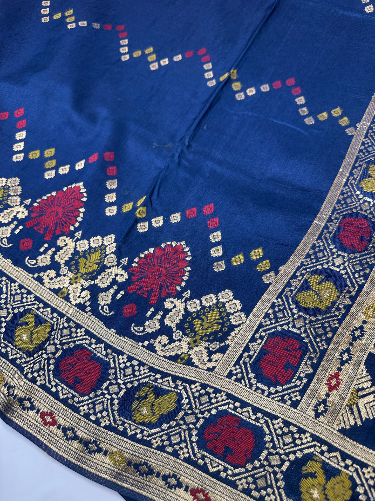 Blue Banarsi Silk Saree
