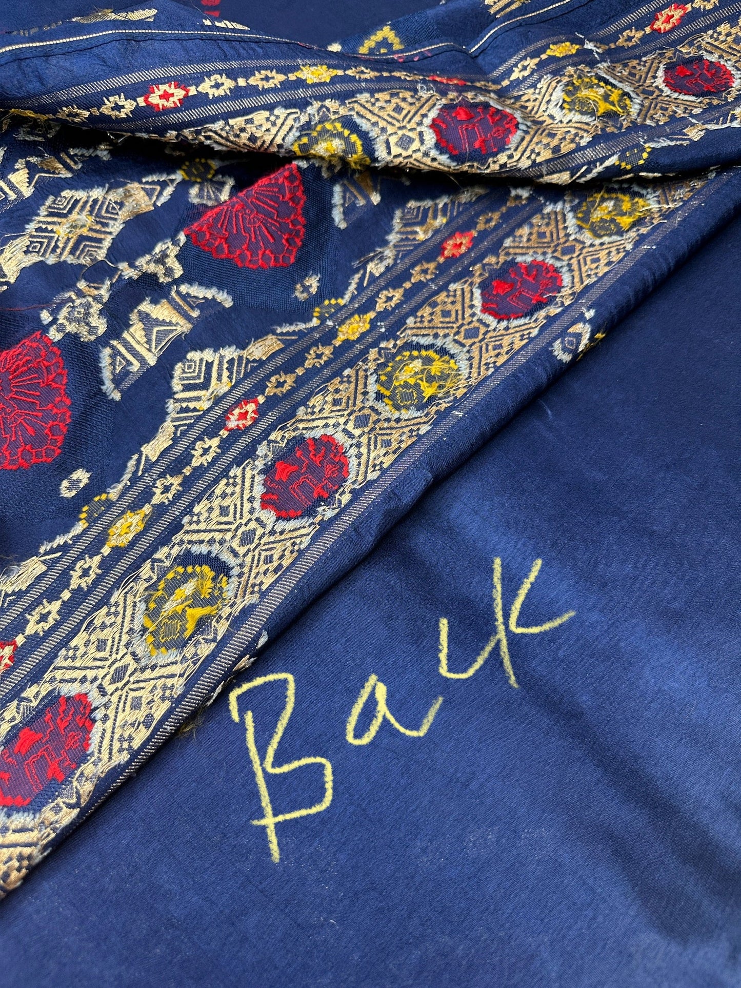 Blue Banarsi Silk Saree