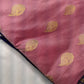 Pink Blue Pure Silk Pattu Gadwal Saree